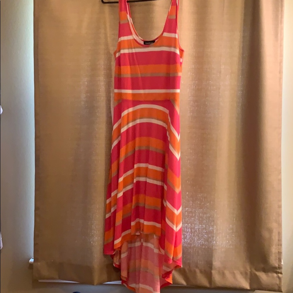 Bebe high low dress